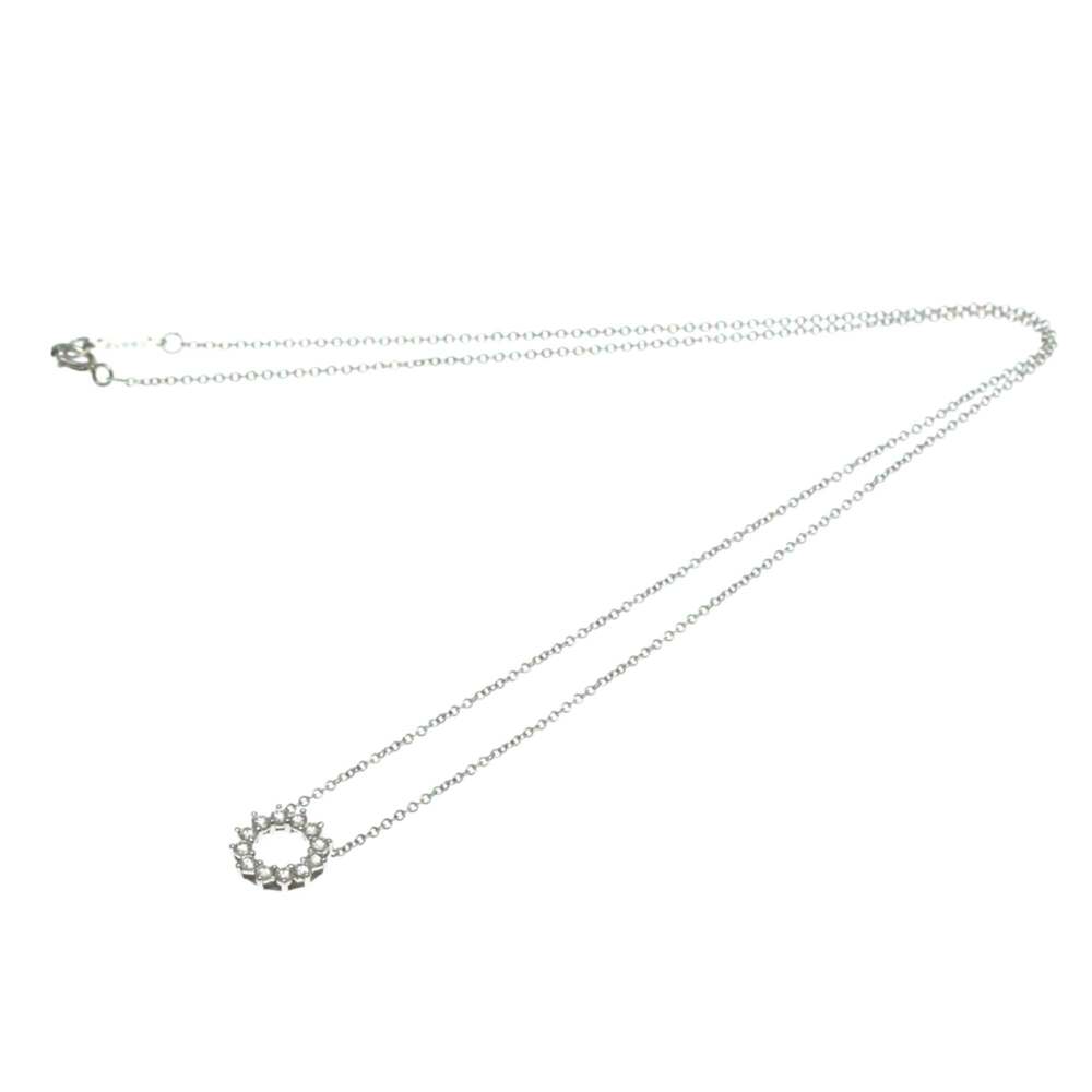 TIFFANY Authentic Silver Diamond Necklace - Picture 13 of 13